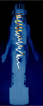 lynn_hershman_water_tube_blue_flame